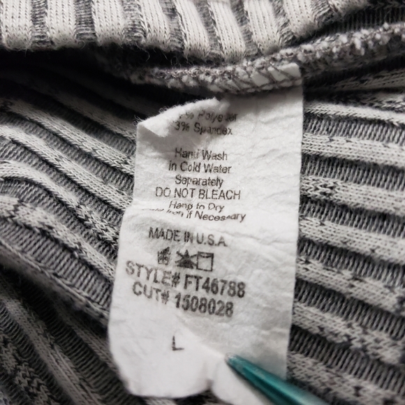 Jella C. Dress Size Large Sleeveless Front Zipper - Picture 6 of 6